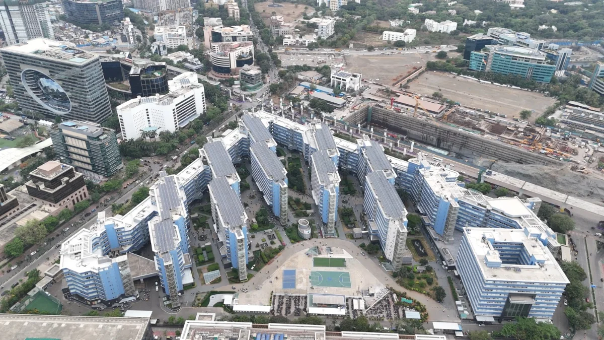 AERIAL PHOTOGRAPH — BDB CAMPUS, BANDRA KURLA COMPLEX